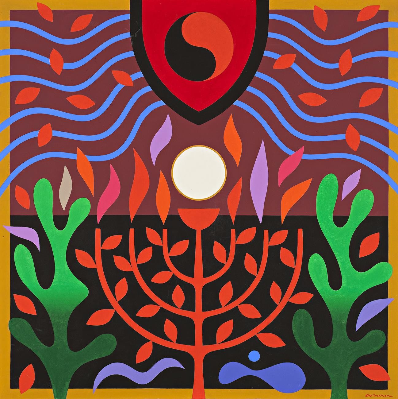 John Coburn 画集　珍しい画集 TREE OF LIFE VI, 1975 | Deutscher and Hackett